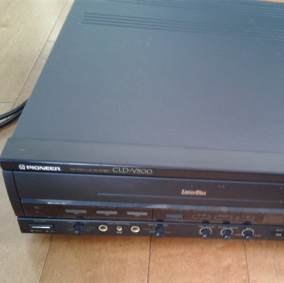 PIONEER CLD-V500 KARAOKE CD/CDV LASER DISC LD PLAYER hi fi MPX MIC control - Picture 6 of 6